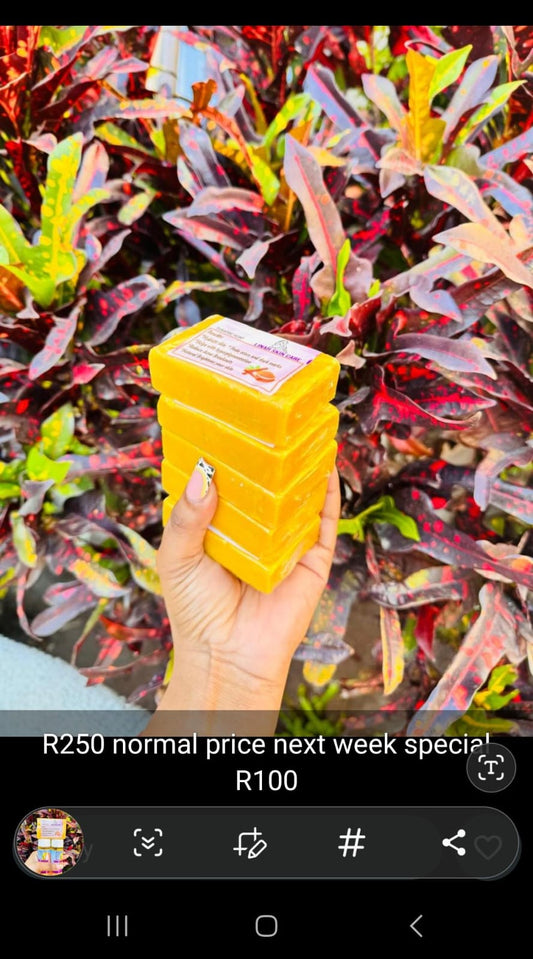 Turmeric soap ×5